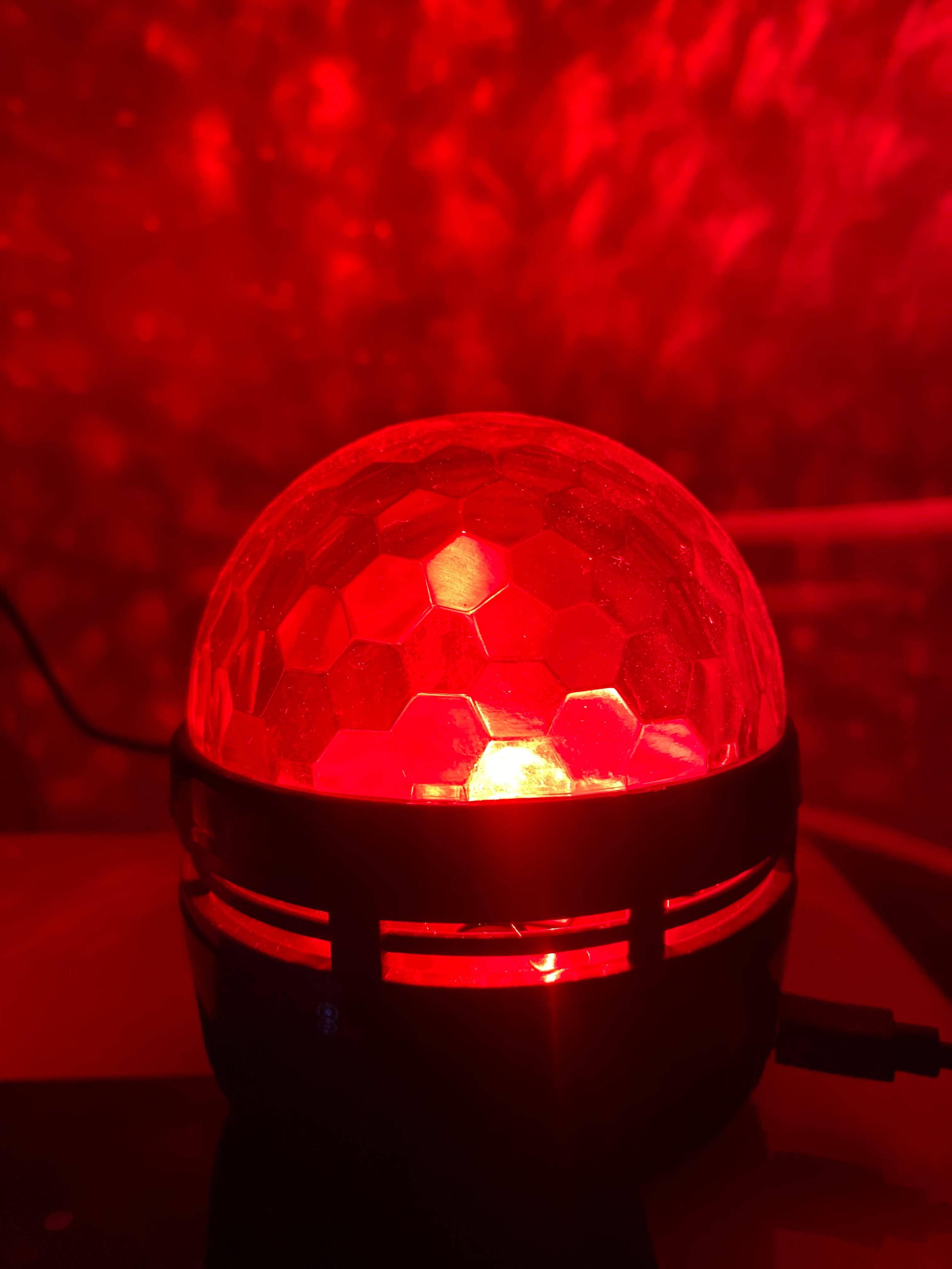 LED    Disco Ball Party Light – RGB 360° Rotating