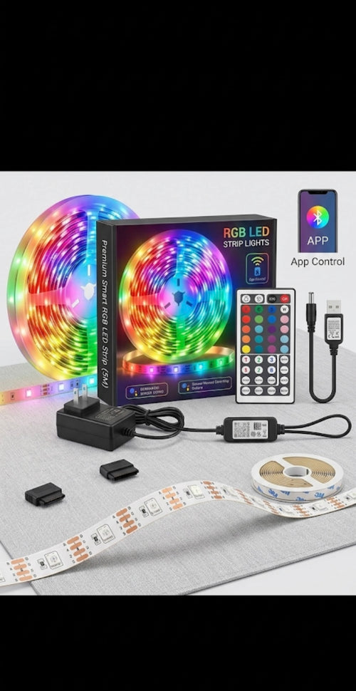 Premium Smart RGB LED Strip (5M)